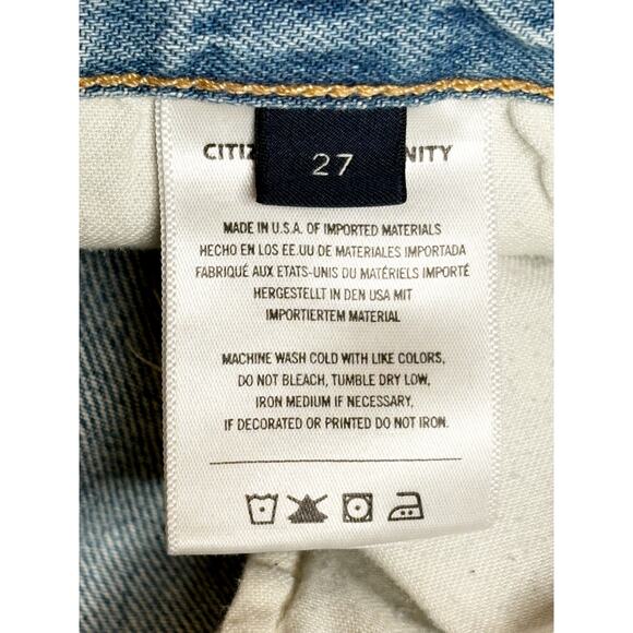 Citizens Of Humanity Rosanna High Rise Wide Leg Jeans in Horizon Size 27 - Picture 5 of 10